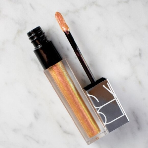 Nars Full Vinyl Lip Lacquer* ~ 2437 Cape Town (Metallic Rosegold) 5.5ml NIB - Picture 2 of 10